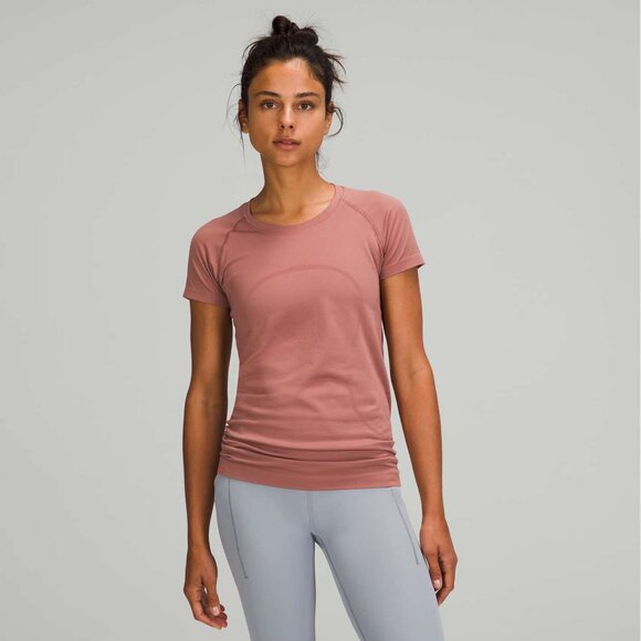 LULULEMON Swiftly Tech Short Sleeve Shirt 2.0 Spiced Chai Size 4 - Picture 1 of 10